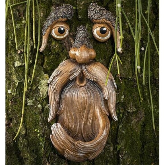 Tree Face, Tree Faces Outdoor, Tree Art, Tree Decorations Outdoor, Tree Faces - Picture 7 of 7